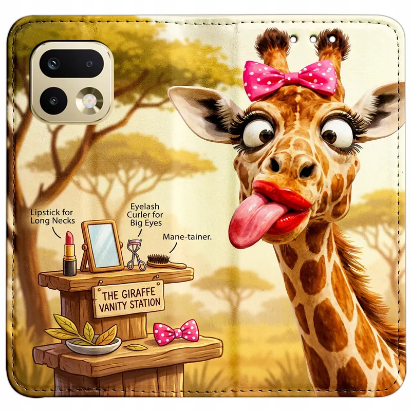 Etui do telefonu Realme 16 Pro Pokrowiec Portfel Foto Case na Magnes +szkło
