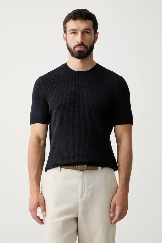 Joop! T-shirt basic męski bawełniany