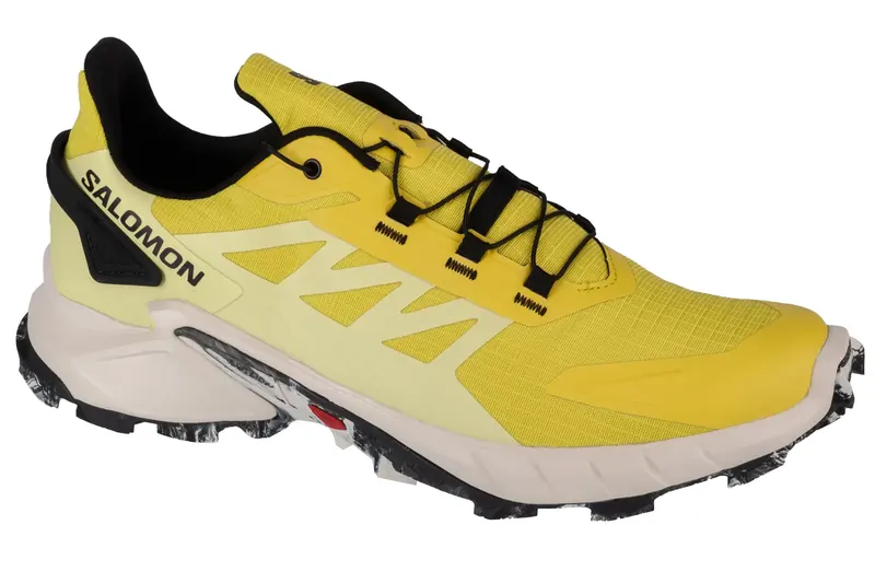 Salomon Supercross 4 474611, Męskie, Żółte, buty do biegania, tkanina, rozmiar: 46 2/3