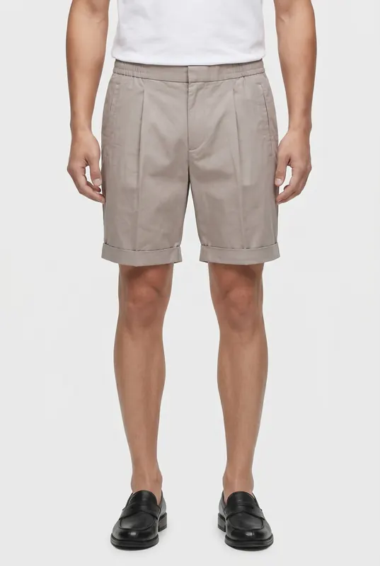 Reiss Linen Blend Short Neutral Maat: W32 | Korte Broeken Outlet | Heren | Beige
