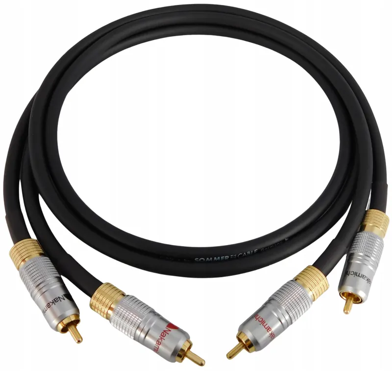 Sommer LLX Interkonekt 2xRCA Cinch Nakamichi 4m