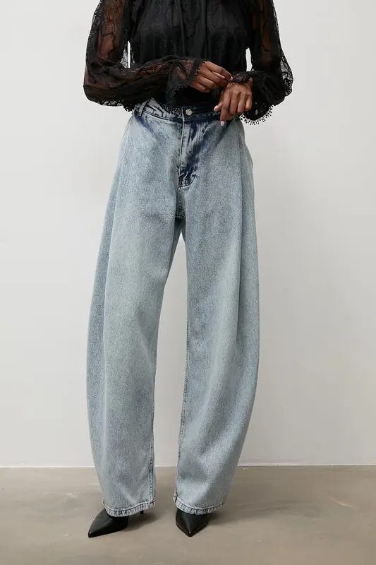 Answear.LAB jeansy wide leg damskie