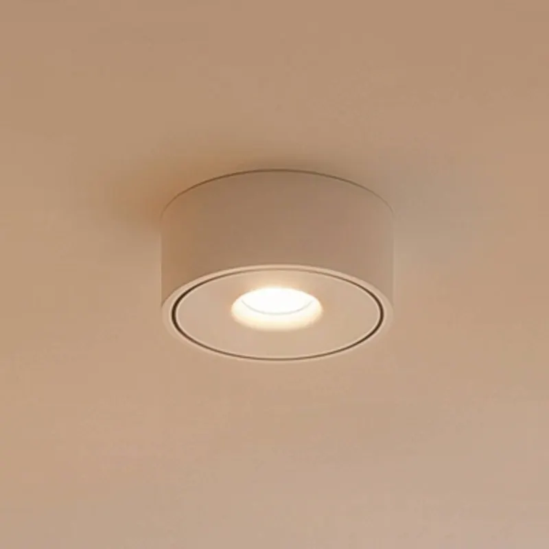 Lampa sufitowa LED Arcchio Rotari, biała, oświetlenie skierowane w górę i w