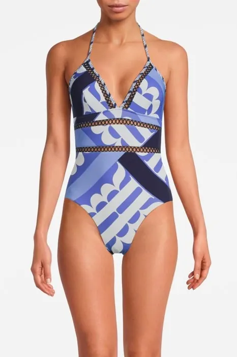 Reiss Gia-print One-piece — Print Maat: 6 | Badpakken Outlet | Dames