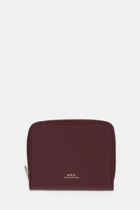 A.P.C. portfel skórzany PORTE.MONNAIE CHELSEA