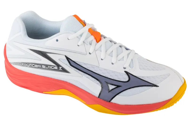 Mizuno Thunder Blade Z V1GA237098, Męskie, Białe, buty do siatkówki, syntetyk, rozmiar: 44,5