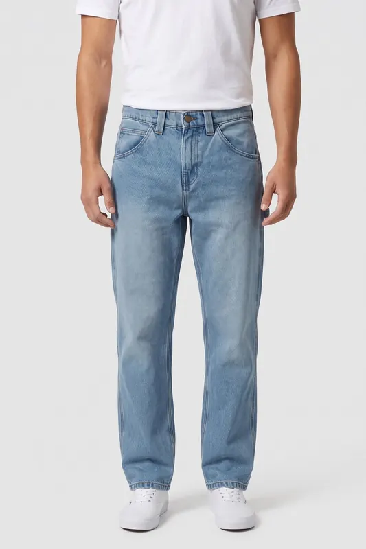 Vans Skate Loose Bootcut White Maat: W28 | Relaxed Jeans Outlet | Heren | Blauw