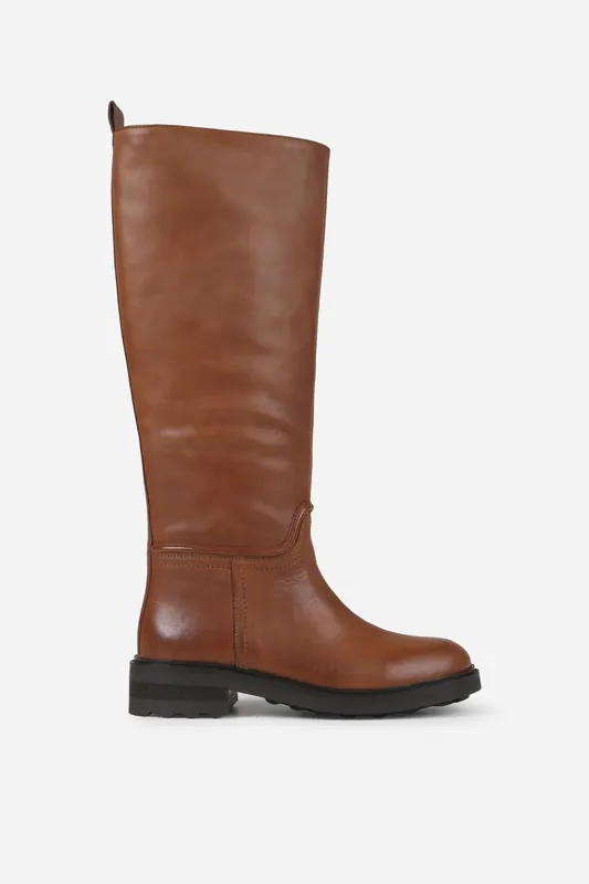 Bronx Ro-wan High Boot Chestnut Maat: 38 | Laarzen Outlet | Dames | Bruin