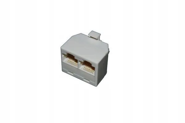 Rozgałęźnik RJ45, wtyk 8p8c 2 gniazda 8p8c