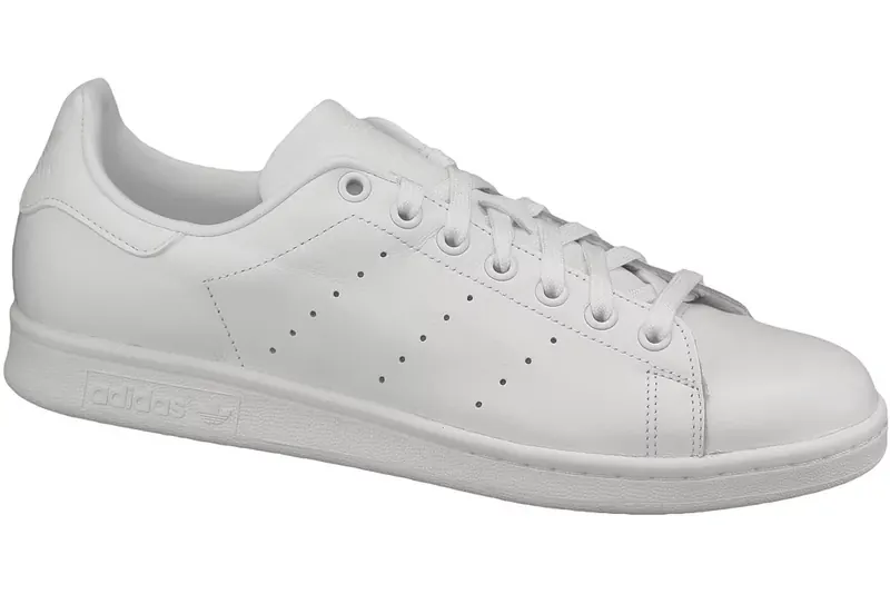 Adidas Stan Smith S75104, Męskie, Białe, buty sneakers, skóra naturalna, rozmiar: 36 2/3