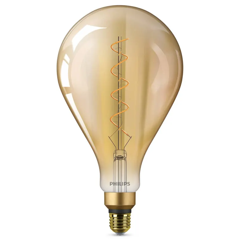 E27 4,5W żarówka LED Giant, ciepła biel, złota