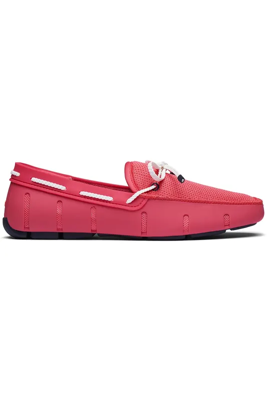 SWIMS Braided Lace Loafer Campari Maat: 42 | Sneakers Outlet | Heren