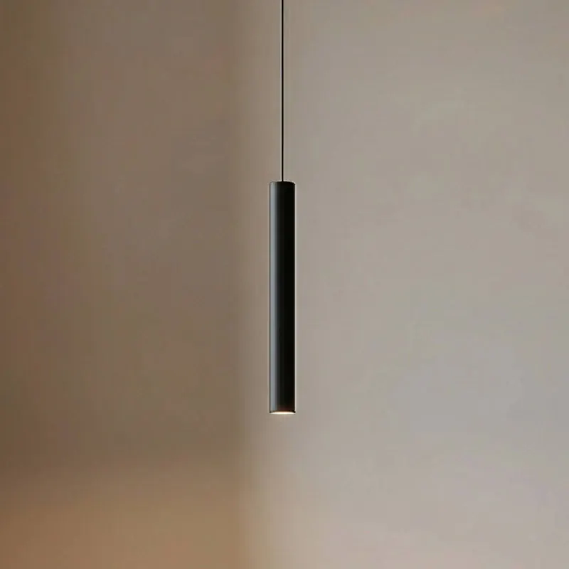 Lampa wisząca LED Lindby Lumaro, czarna, 27 cm, 48 V, ściemniana