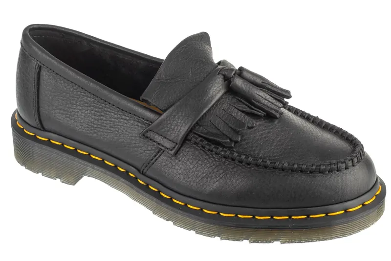 Dr. Martens Adrian YS Tassel Loafer DM31997001, Unisex, Czarne, mokasyny, skóra licowa, rozmiar: 46