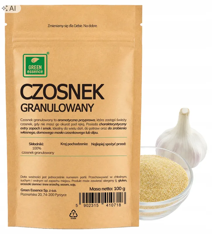 Czosnek Suszony granulowany aromatyczna przyprawa