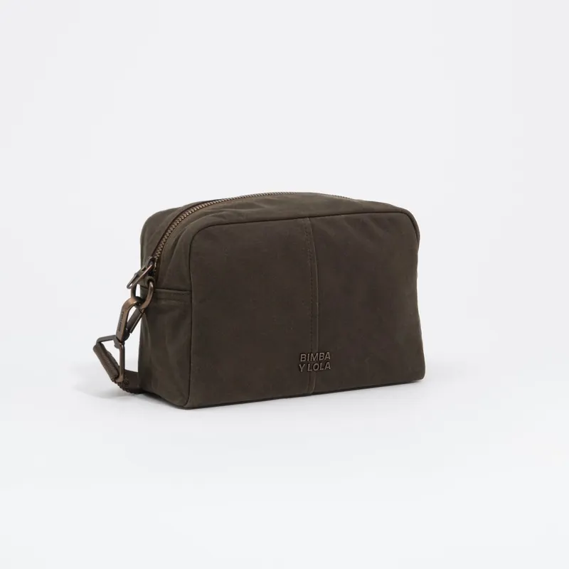 Torebka listonoszka średnia khaki