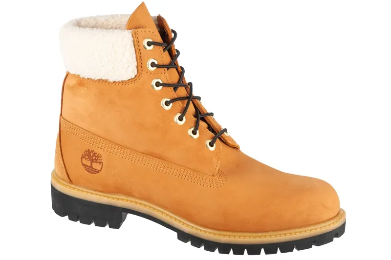 Timberland Premium 6 In WP Boot TB0A2GMD231, Męskie, Żółte, buty zimowe, nubuk, rozmiar: 41