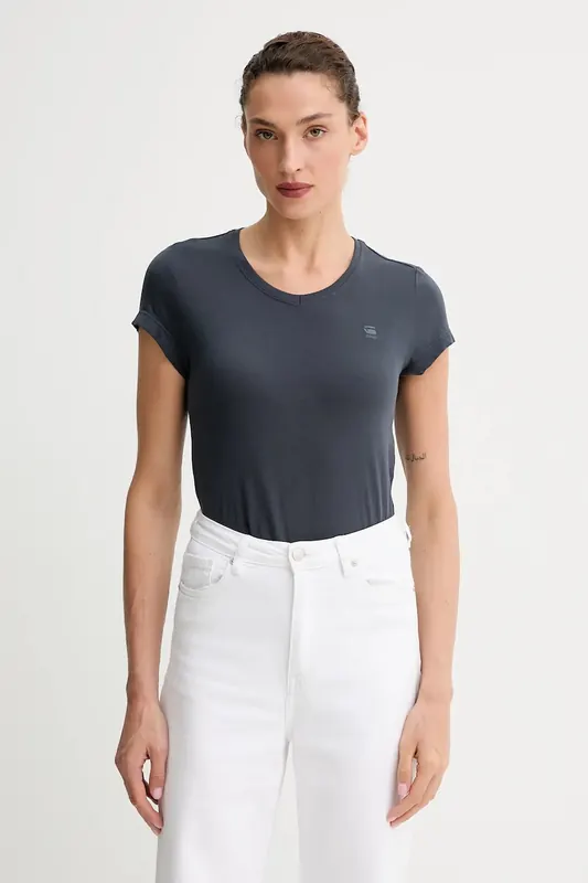 G-Star Raw t-shirt bawełniany Eyben slim v t 2.0