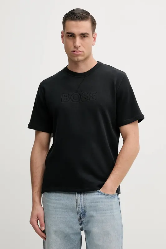 BOSS t-shirt bawełniany lounge