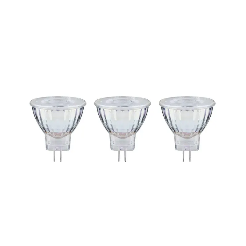 Reflektor LED Paulmann, GU4, 1,8 W, 2700 K, srebrny, zestaw 3 sztuk