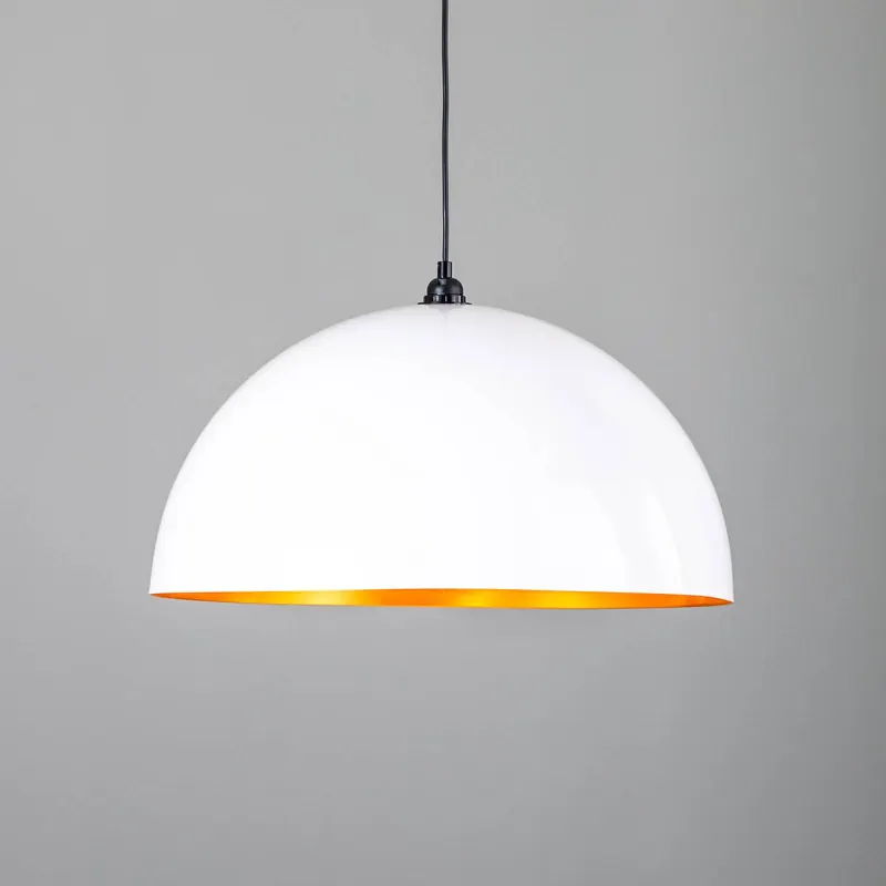 Lampa wisząca Berceste 236-S Ø60cm biały/złoty