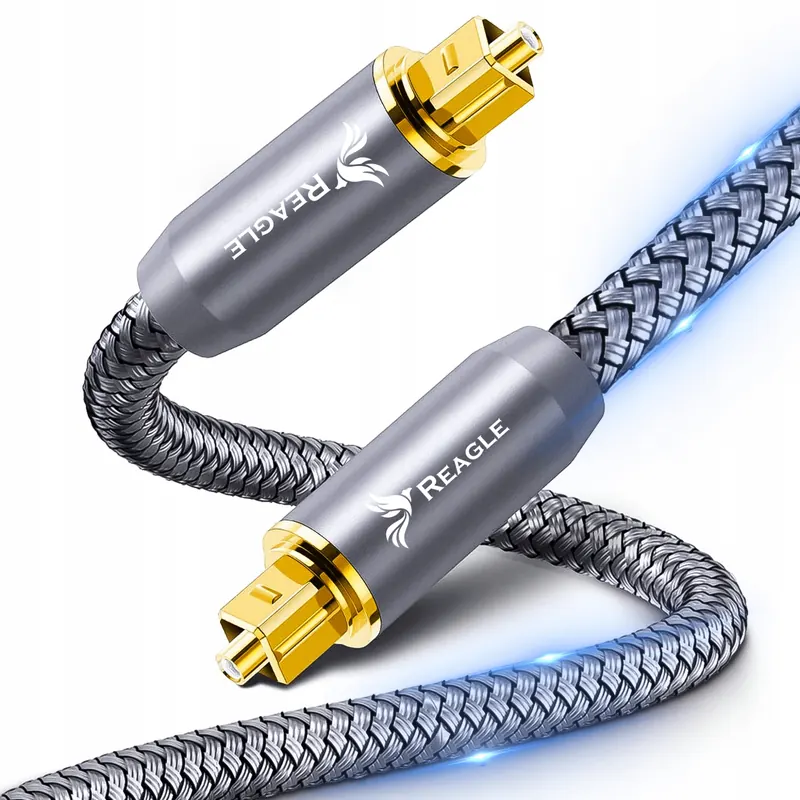 Kabel Optyczny Toslink 3M Hq Spdif Digital Audio Przewód Cyfrowy Światłowód