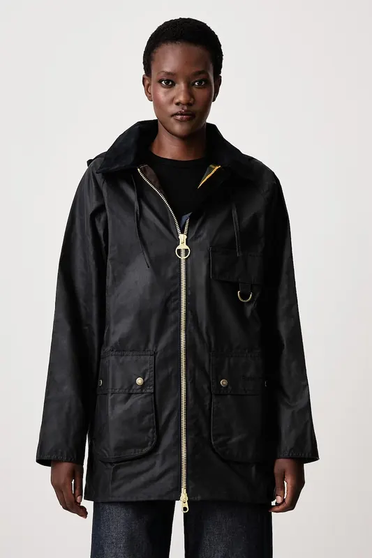 Barbour długa kurtka damska bawełniana HIGHCLERE