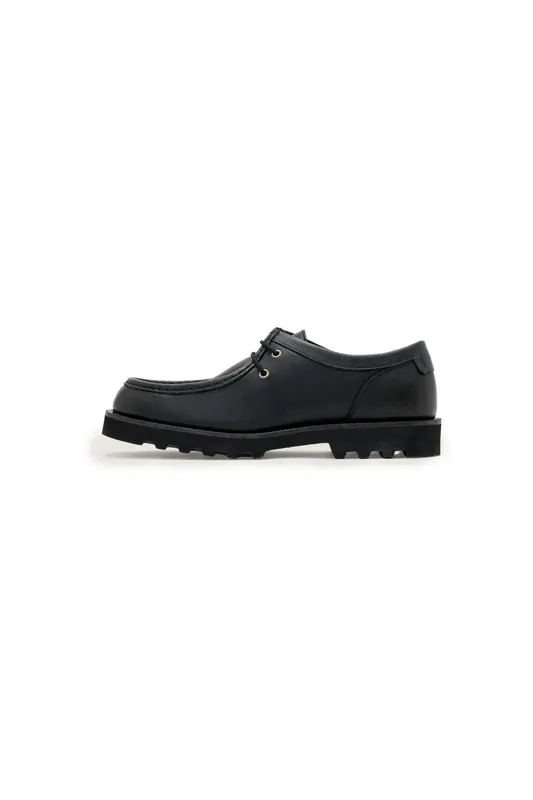AllSaints Skiff Apron Shoe Black Maat: 46 | Veterschoenen Outlet | Heren | Zwart