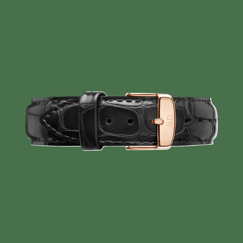 Daniel Wellington DW Strap Leather Reading 18mm Rose Gold