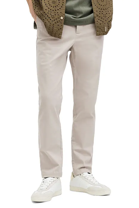 AllSaints Walde Chino Grey Maat: W28 | Chino's Outlet | Heren | Beige