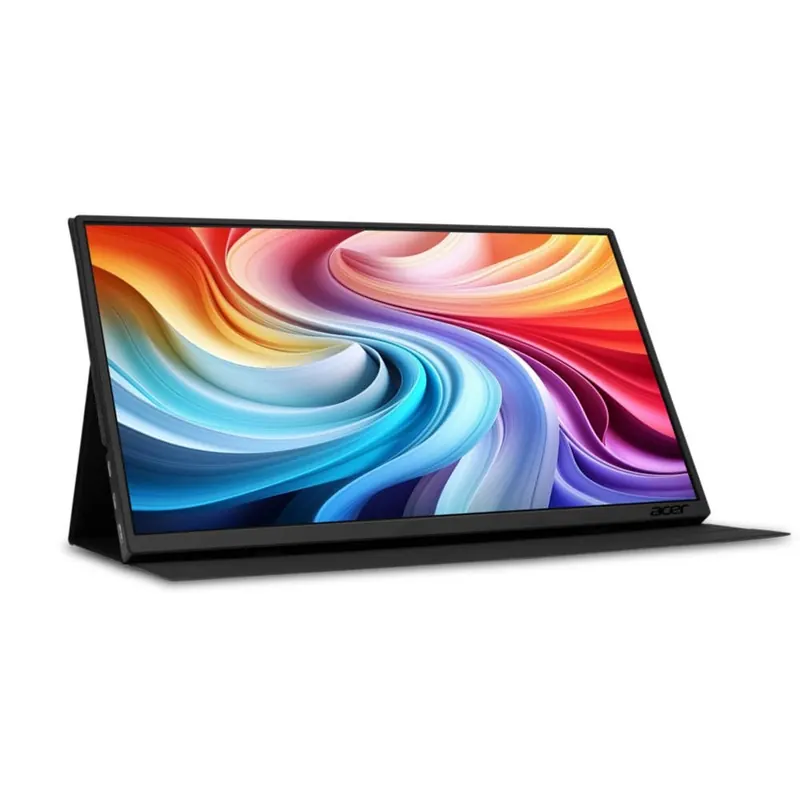 Acer PM1, PM161QT, Przenośny Monitor Dotykowy, 15.6" Full HD, IPS, Czarny
