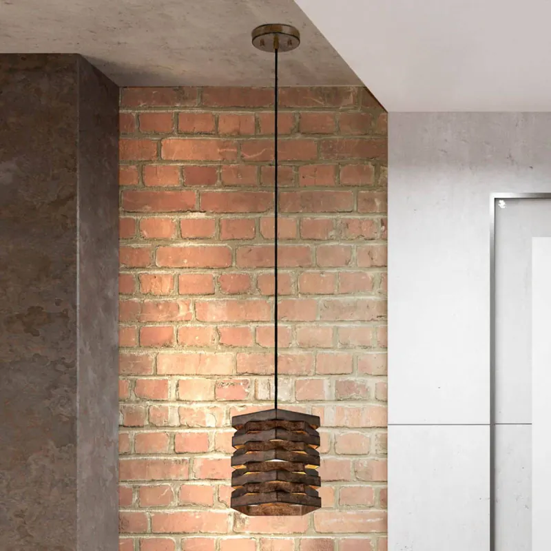 Lampa wisząca Westinghouse Charlize, pięciokątna