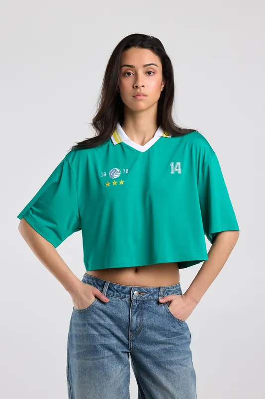 America Today Cruyff Ny Cosmos Green Maat: S | Tops Outlet | Dames | Groen