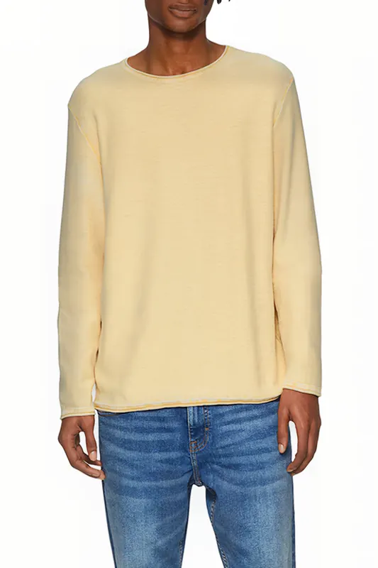 s.Oliver -qs Pullover Yellow Maat: S | Sweaters Outlet | Heren | Geel