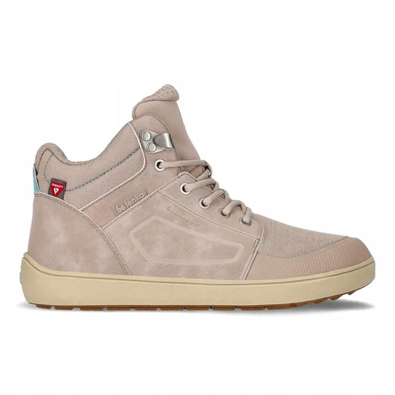 Buty barefoot sznurowane ocieplane damskie Be Lenka ArcticEdge Beige 42