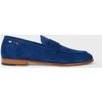 Paul Smith Mens Shoe Figaro Blue Blue Maat: 46 | Instappers Outlet | Heren | Blauw