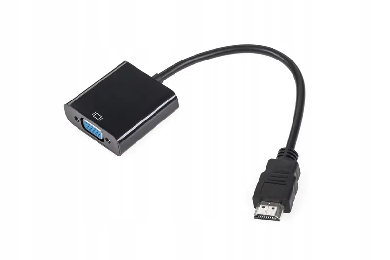 Złącze adapter wtyk Hdmi gniazdo Vga Audio Cabletech