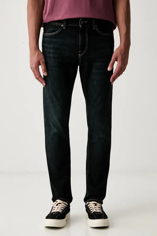 BOSS Orange jeansy slim fit męskie DELAWARE-2-BO