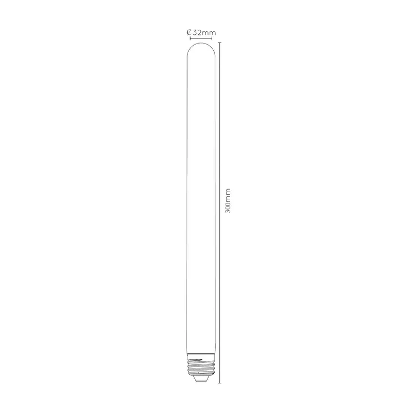 Żarówka LED E27 świetlówka T32 5W ściemniana 30cm