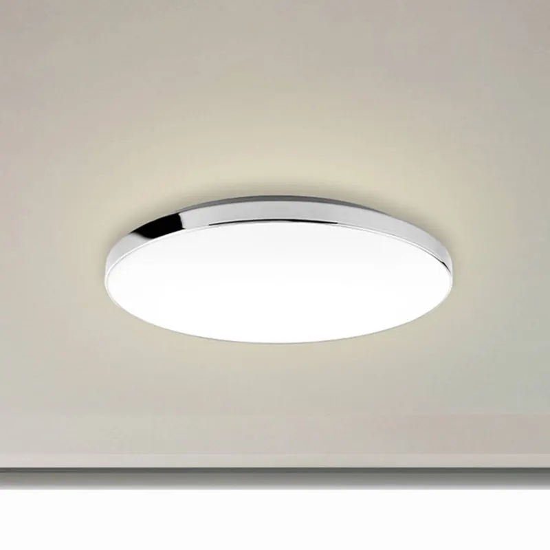 Lampa sufitowa LED 3351216 chrom/biała, Ø 35,5 cm, 4000 K, IP44