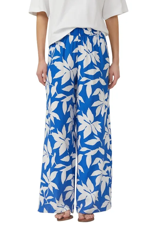 s.Oliver Pants Blue Maat: W46 | Wijde Broeken Outlet | Dames | Blauw