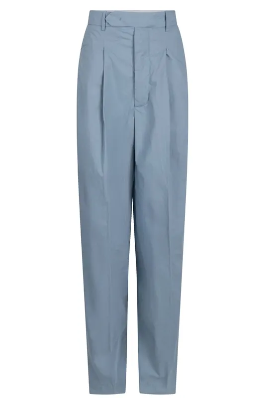 Humanoid Catlin Petrol Maat: L | Pantalons Outlet | Dames | Blauw