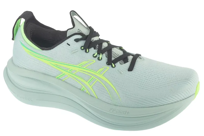 ASICS Gel-Nimbus 28 1011C127-400, Męskie, Szare, buty do biegania, tkanina, rozmiar: 42