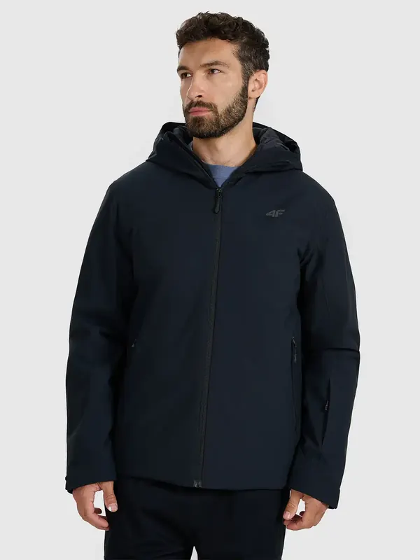4F kurtka narciarska męska z membraną i ociepliną syntetyczną 4FWAW25TTJAM0787 czarna (3XL)