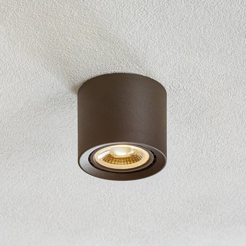 Lampa sufitowa Dime LED Fedler ściemniana do Warm, czarna