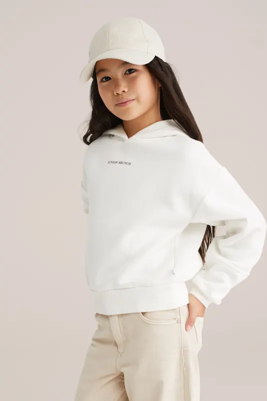 We Fashion Sweater White Maat: 134/140 | Sportkleding Outlet | kids | Wit