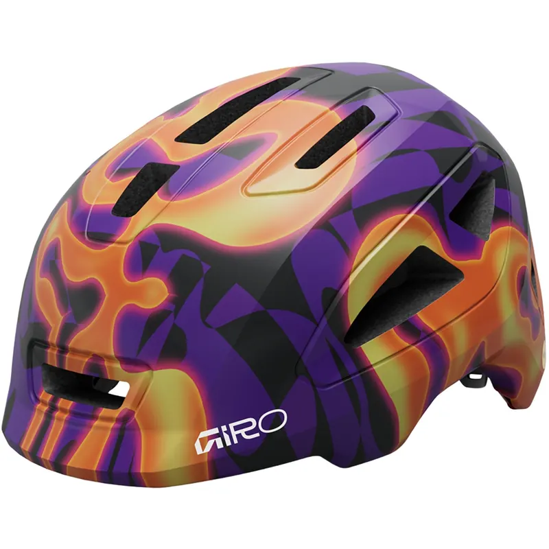 GIRO kask rowerowy dziecięcy Scamp II fioletowy (47-51)