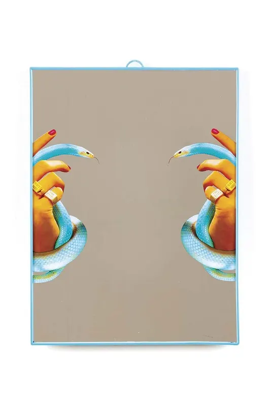 Seletti lustro ścienne Big Hands with Snakes 30 x 40 cm