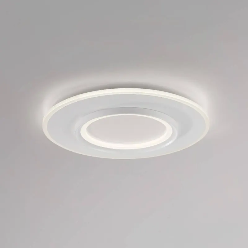 Paul Neuhaus Inteligentna lampa sufitowa LED Q-Kalina, biała, Ø 50 cm