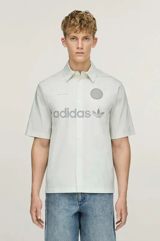 adidas Originals x SFTM koszula męska z bawełną